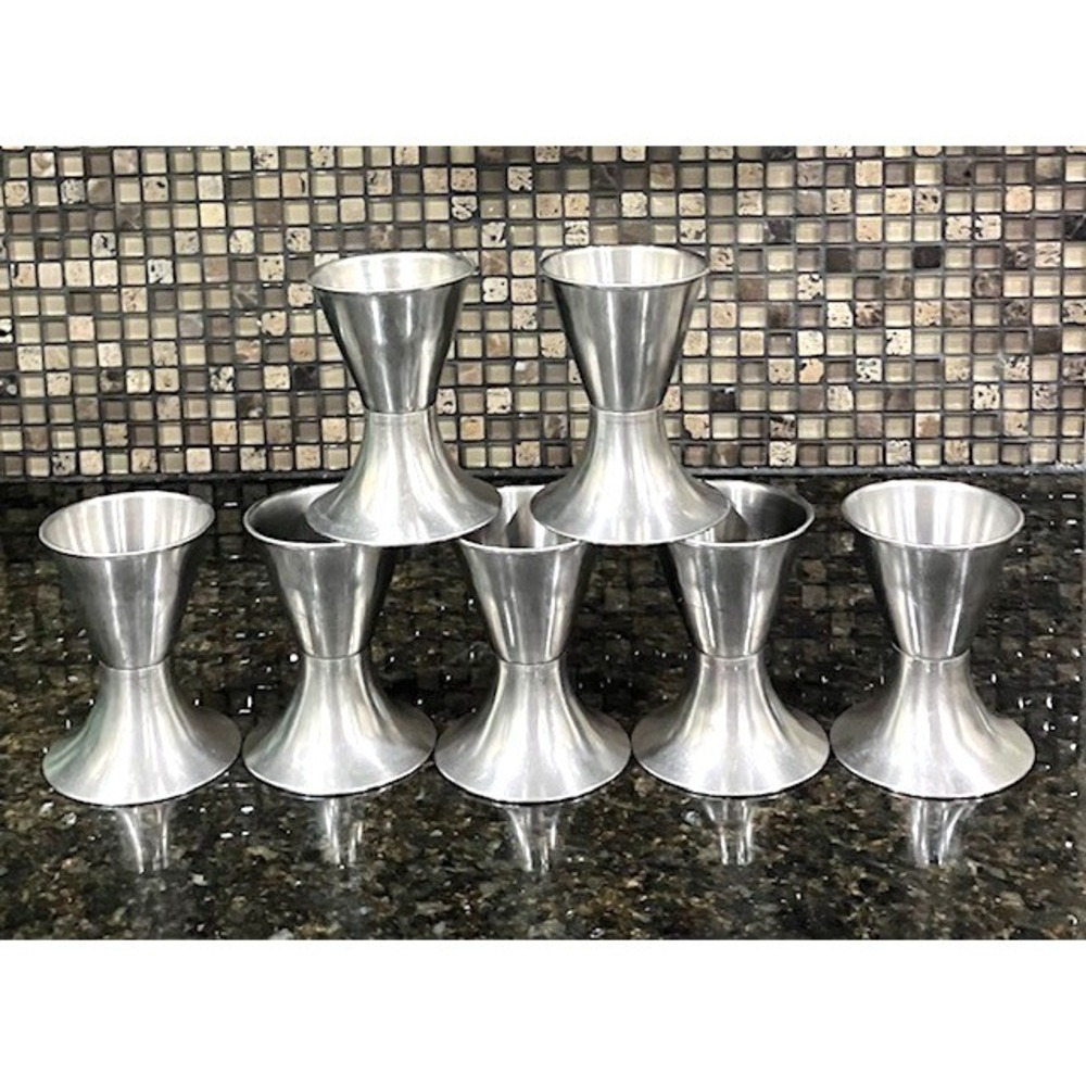 VTG 7 Classic Stainless Steel Ice Cream Sundae Paper Holder Solo MFG Chicago